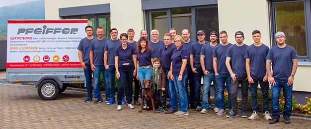 Unser Team bei Pfeiffer GmbH in Berg