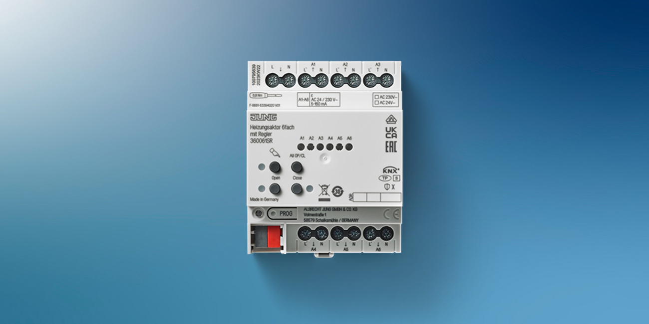 KNX Heizungsaktor 6-fach bei Pfeiffer GmbH in Berg