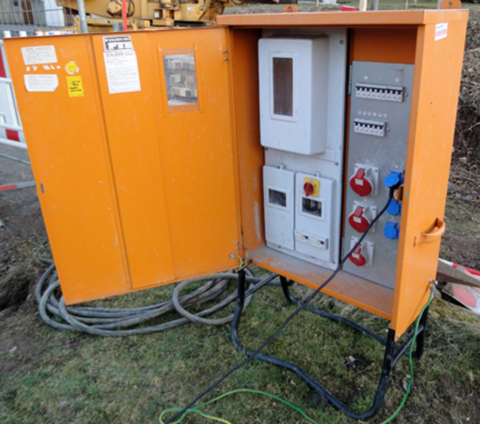 Baustromkasten bei Pfeiffer GmbH in Berg