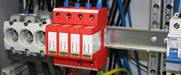 Über­spannungs­schutz bei Pfeiffer GmbH in Berg